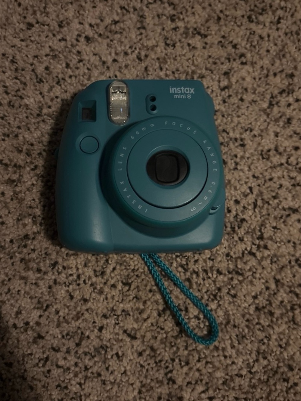 Fujifilm Instax Mini 8 Instant Camera in Teal Blue
